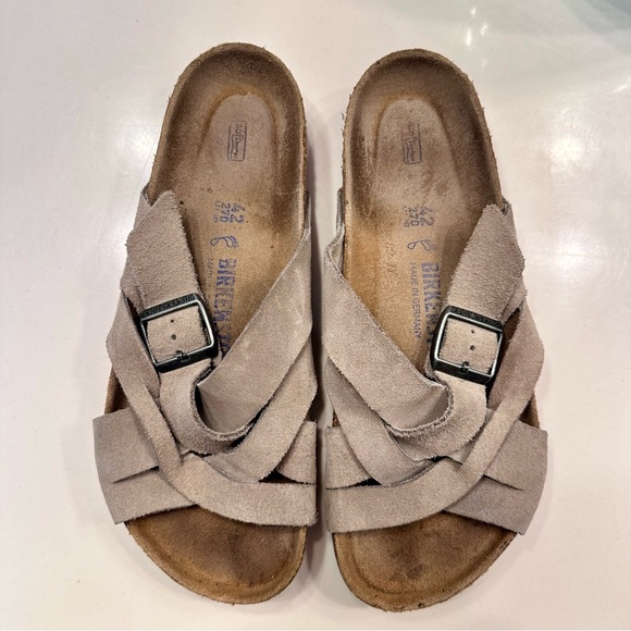 Birkenstock Lugano Suede Sandals